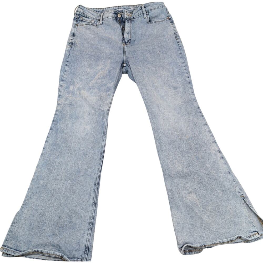 Old Navy Higher High Rise Flare Secret Smooth Pockets Women's Denim Jeans 14